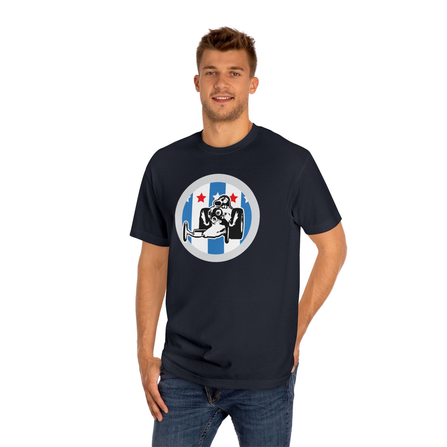 Vintage Top Fuel Dragster Tee, Stars & Stripes American Drag Racing, bonspeed