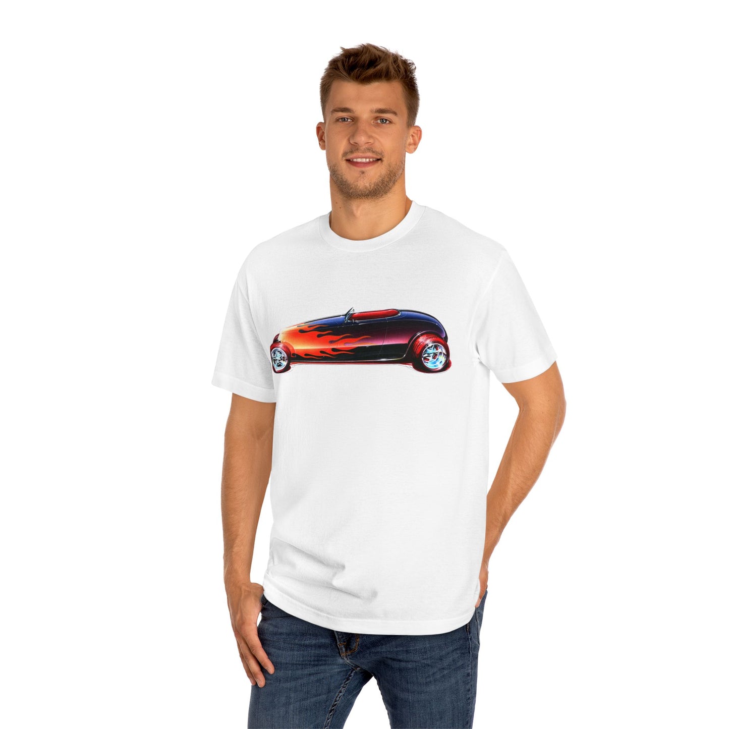 Fire Roadster Michael Anthony's Hotrod Classic Tee, Van Halen, Cars, t-shirt