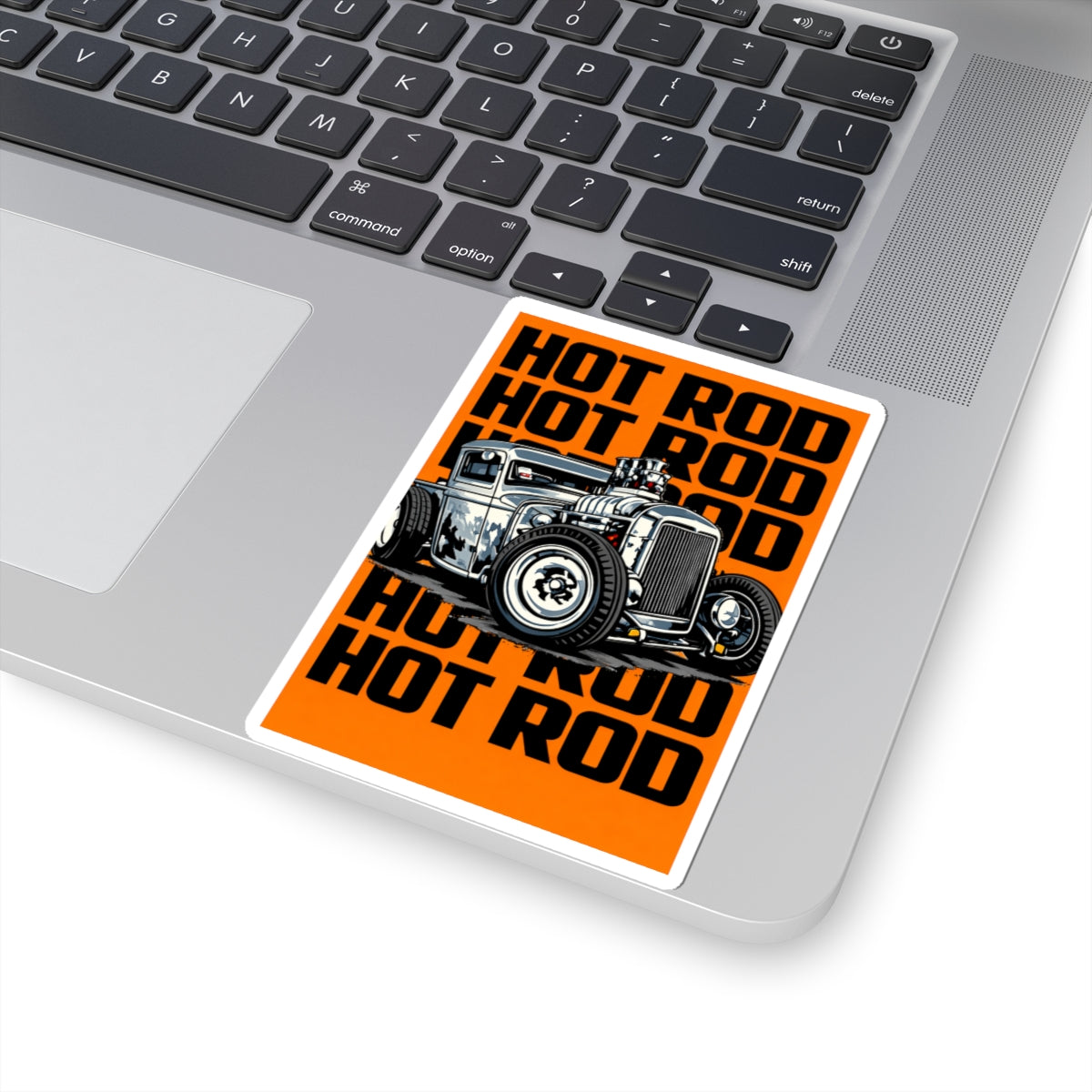 Hot Rod Graphic Sticker | Vintage Rat Rod Car Kiss-Cut Sticker bonspeed
