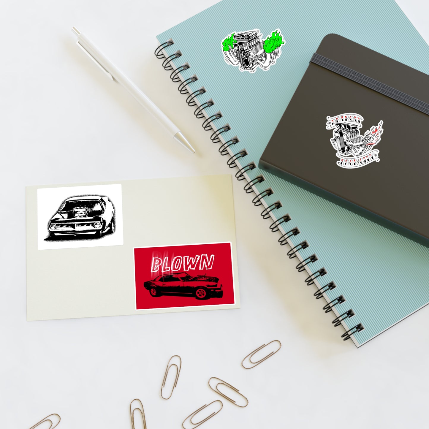 Cool Drag Racing Sticker Sheets, Blower, Funny Car Stickers, Challenger Camaro decal