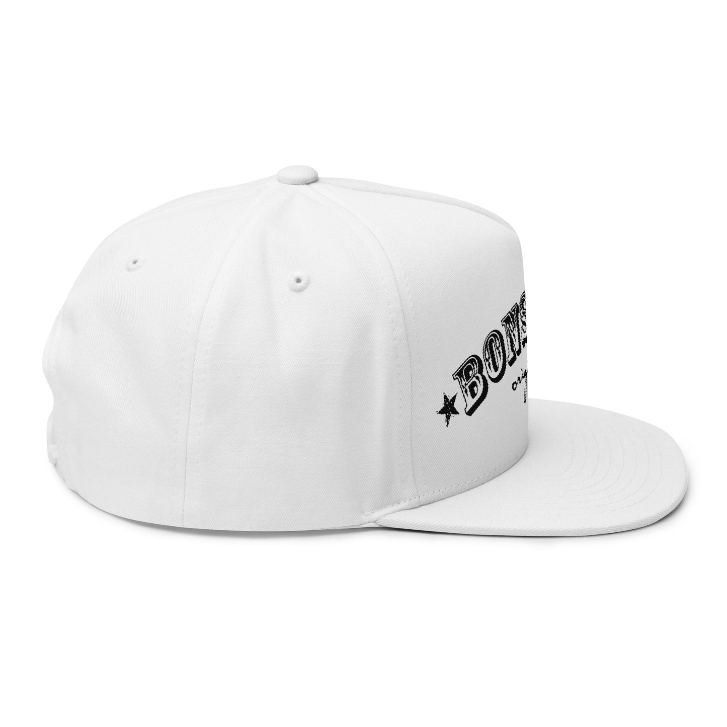 bonspeed Originals Flat Bill Cap, Casual Wear, Automotive Apparel, Gift for Him