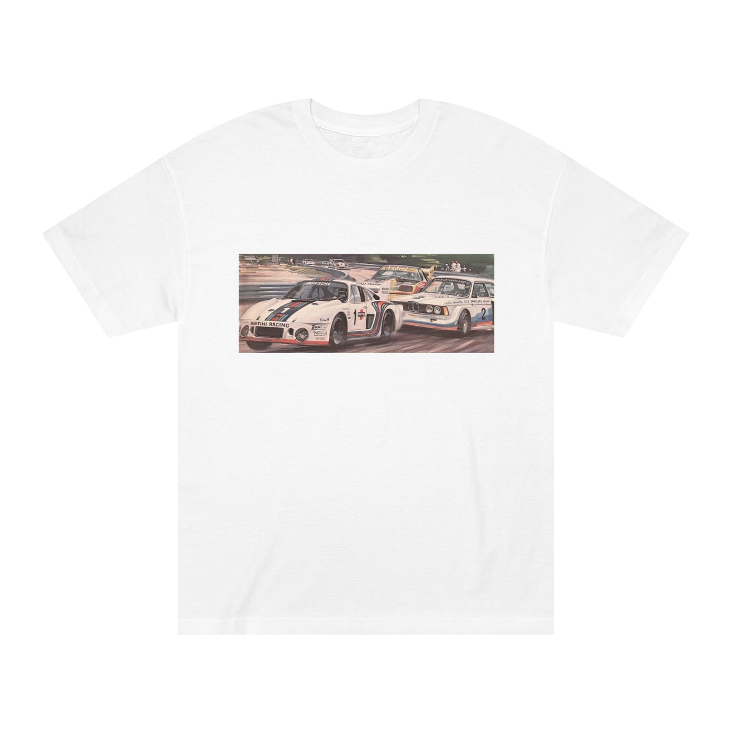 Racing Vibes Trans-Am Classic Tee, Car Racing Gift, Motorsport T-Shirt BLK & WHT