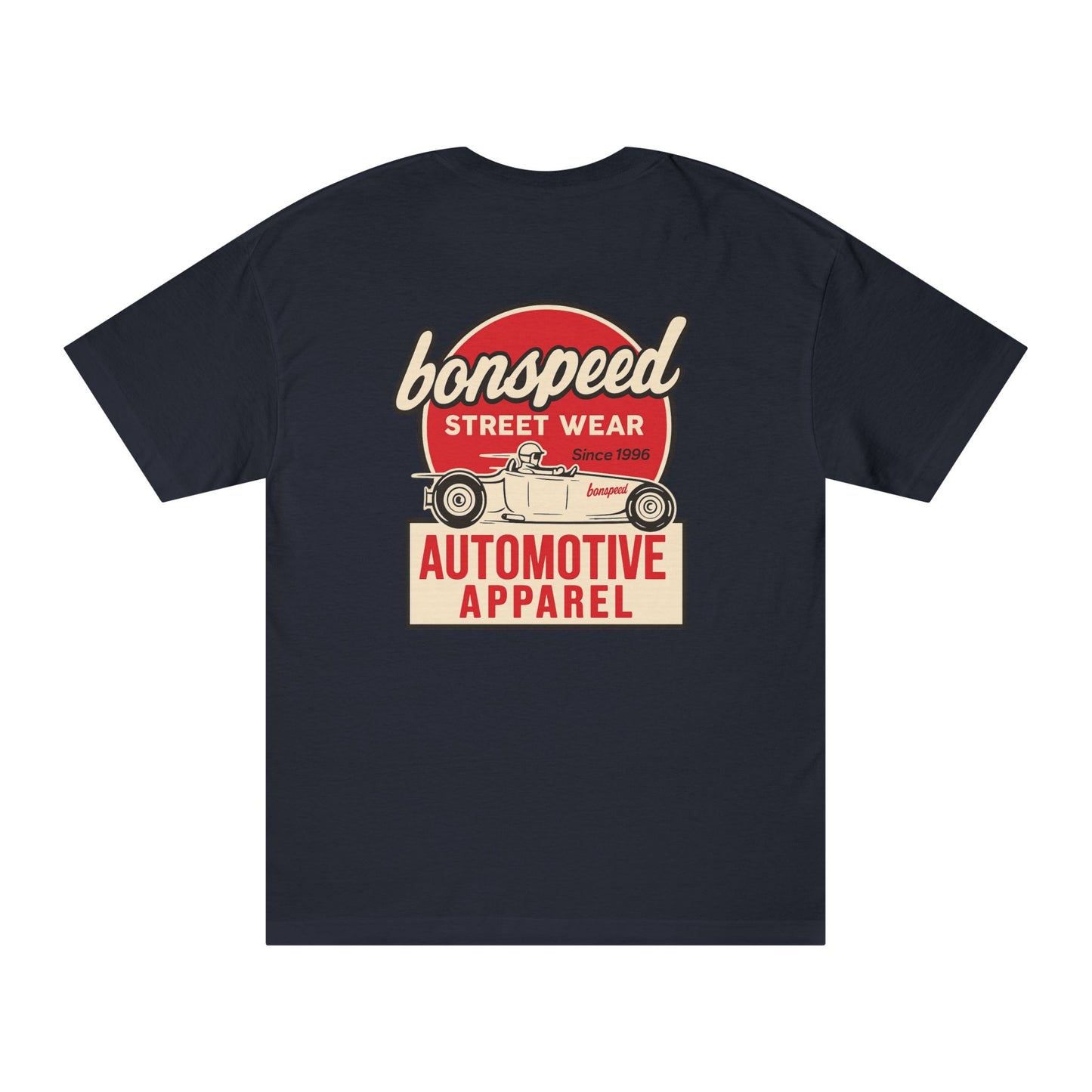 bonspeed Street Wear Vintage Garage Graphic, Classic Speedster Hot Rod T-Shirt