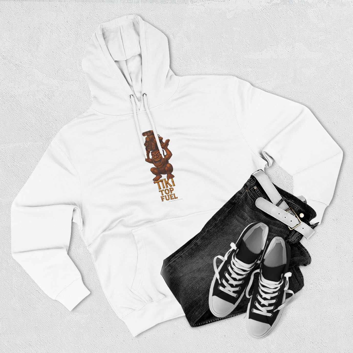 Tiki Top Fuel Hoodie - Perfect for Comfort, Beach Vibes, bonspeed Street Wear Sweatshirt