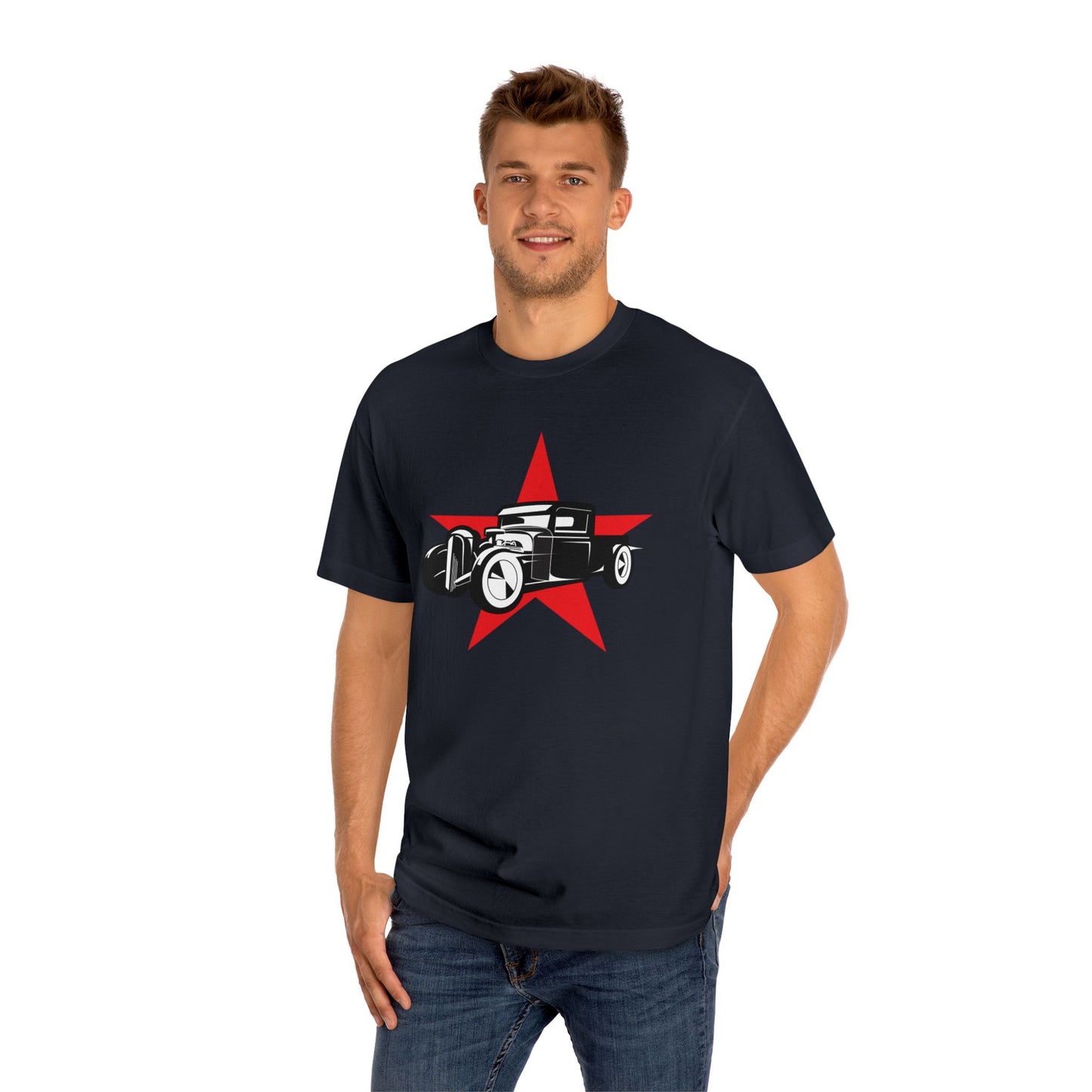 Hot Rod Roadhouse Graphic Tee, Unisex Vintage T-Shirt, Classic Car Shirt, Gift