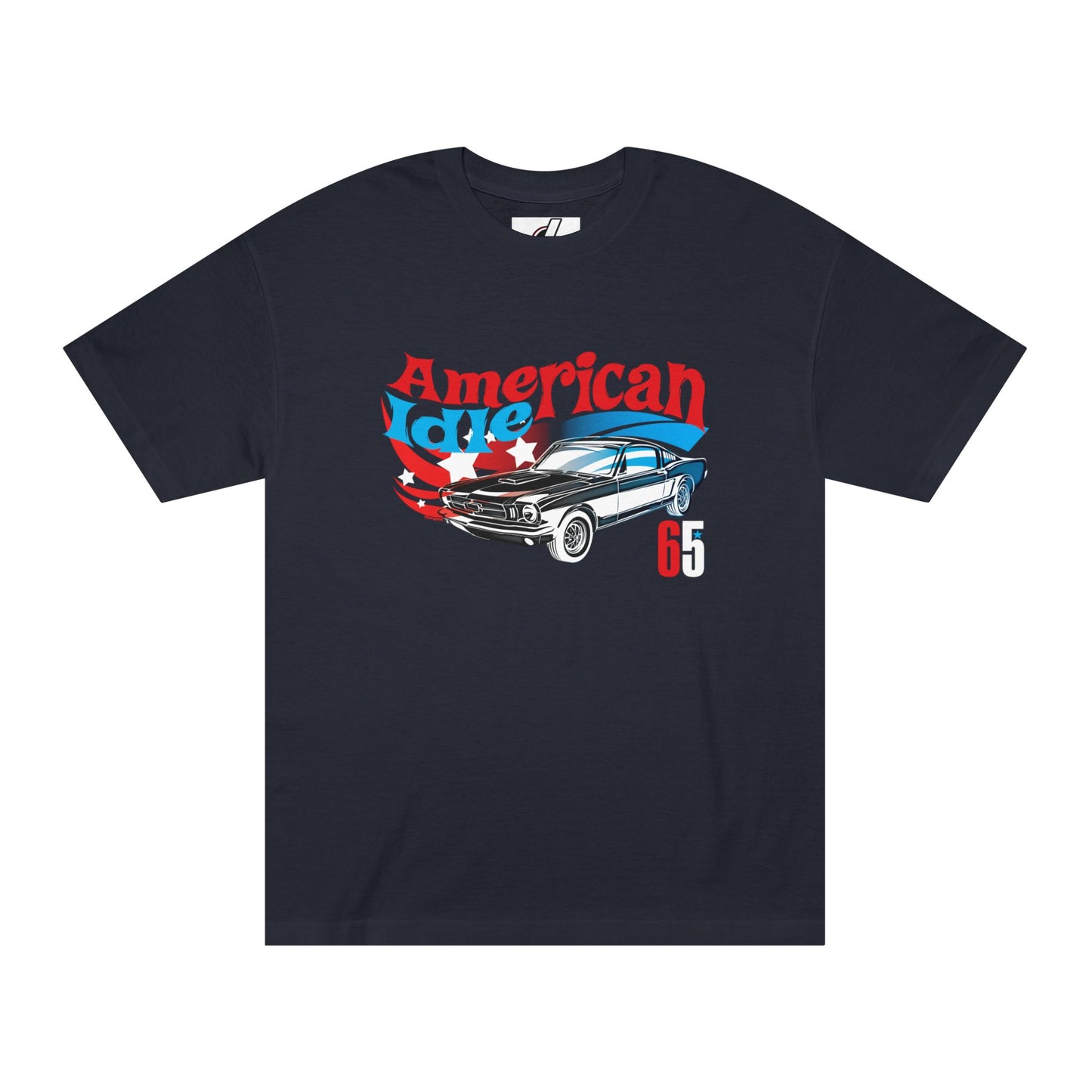 American Idle Classic Tee | Vintage Car Tee, 65 Mustang T-Shirt, Retro Graphic