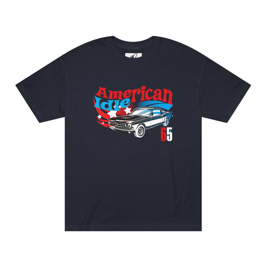 American Idle Classic Tee | Vintage Car Tee, 65 Mustang T-Shirt, Retro Graphic