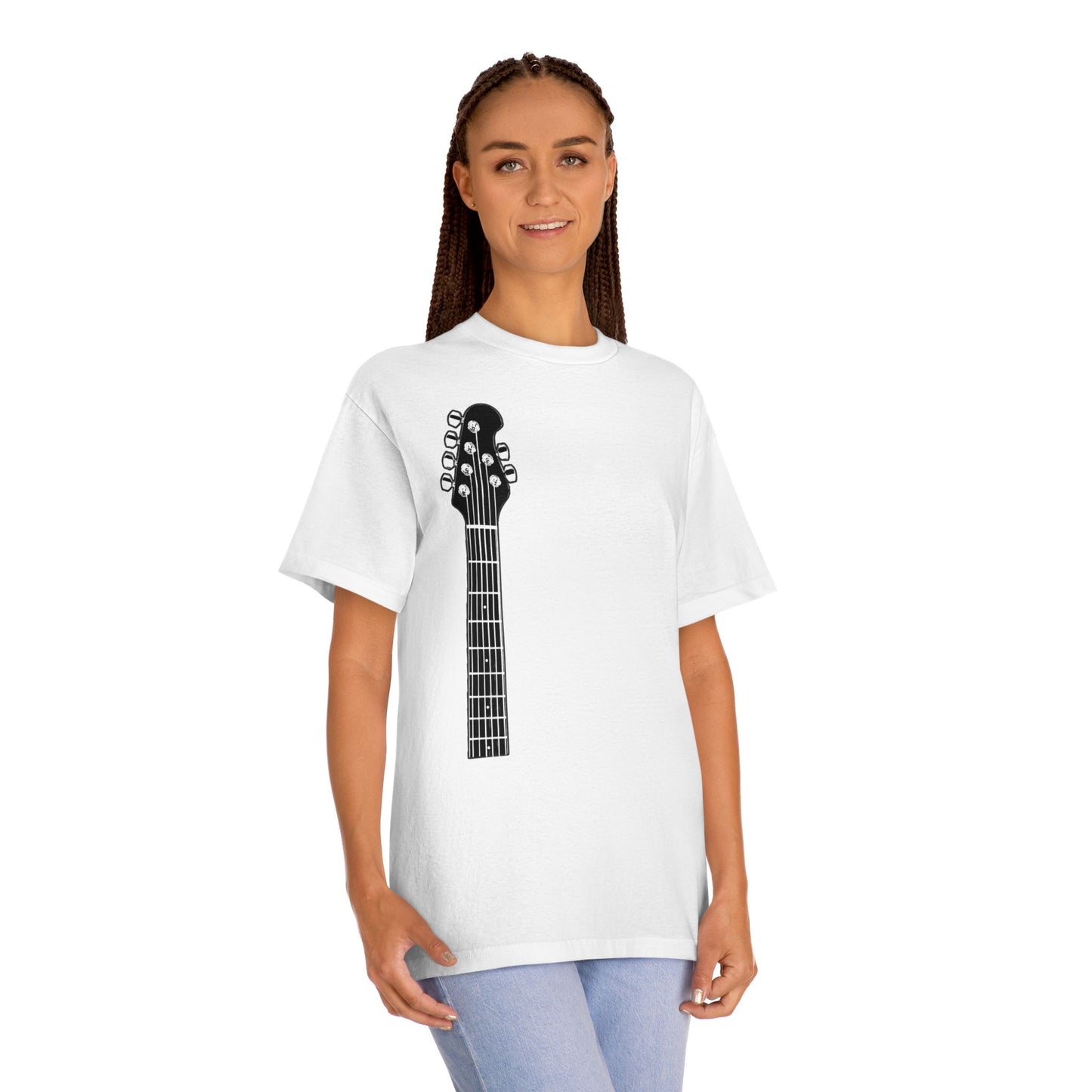 Guitar Lover's Classic Tee, Music T-Shirt, Unisex Graphic Tee, Guitar Neck
