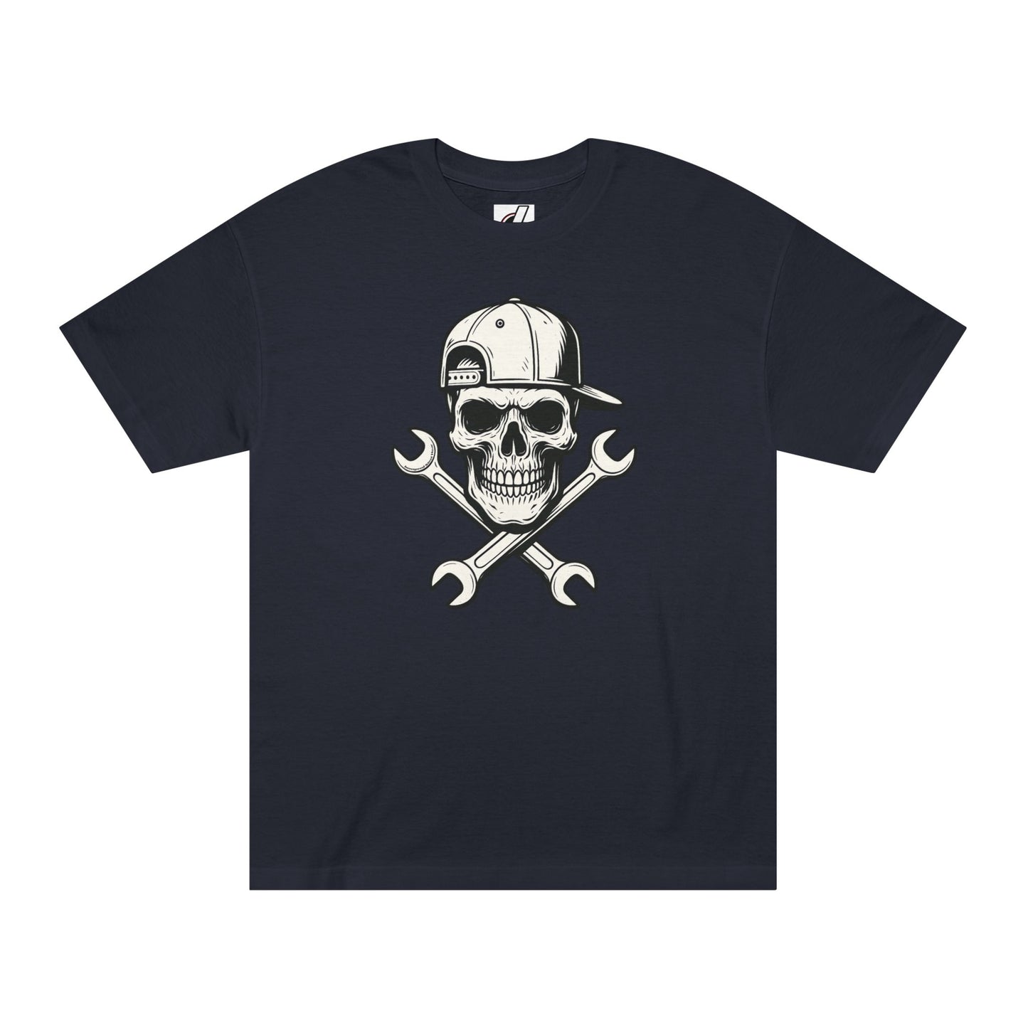 Skull Crossed Wrench Tee, Car Guy T-Shirt, Gift for Him, bonspeed Street Wear