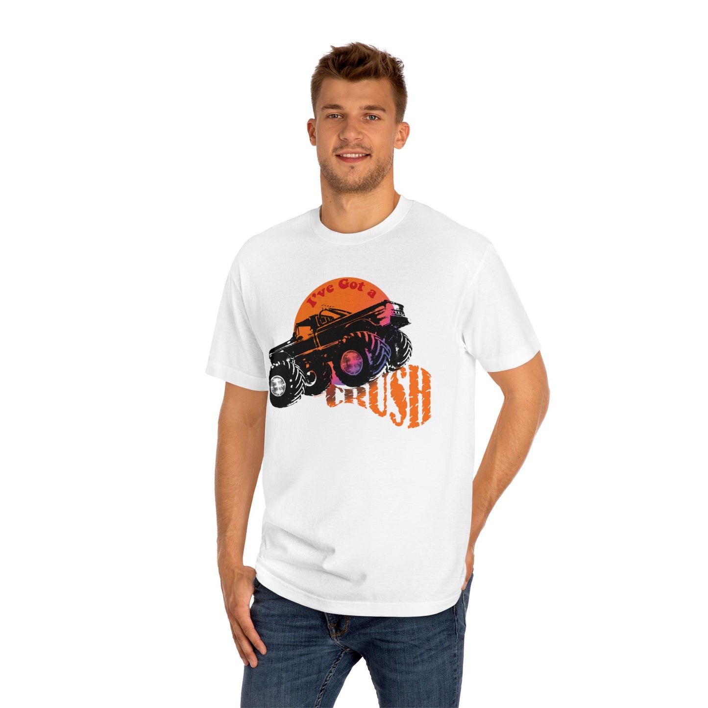 Crushin' It Unisex Classic Tee, Car Graphic, Funny Shirt, I've Gotta Crush!