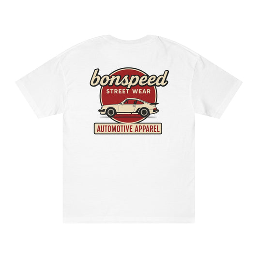 bonspeed Street Wear 1980s Turbo Fun and Whale Tail Approved 911, Automotive Apparel, T-shirt, Tee