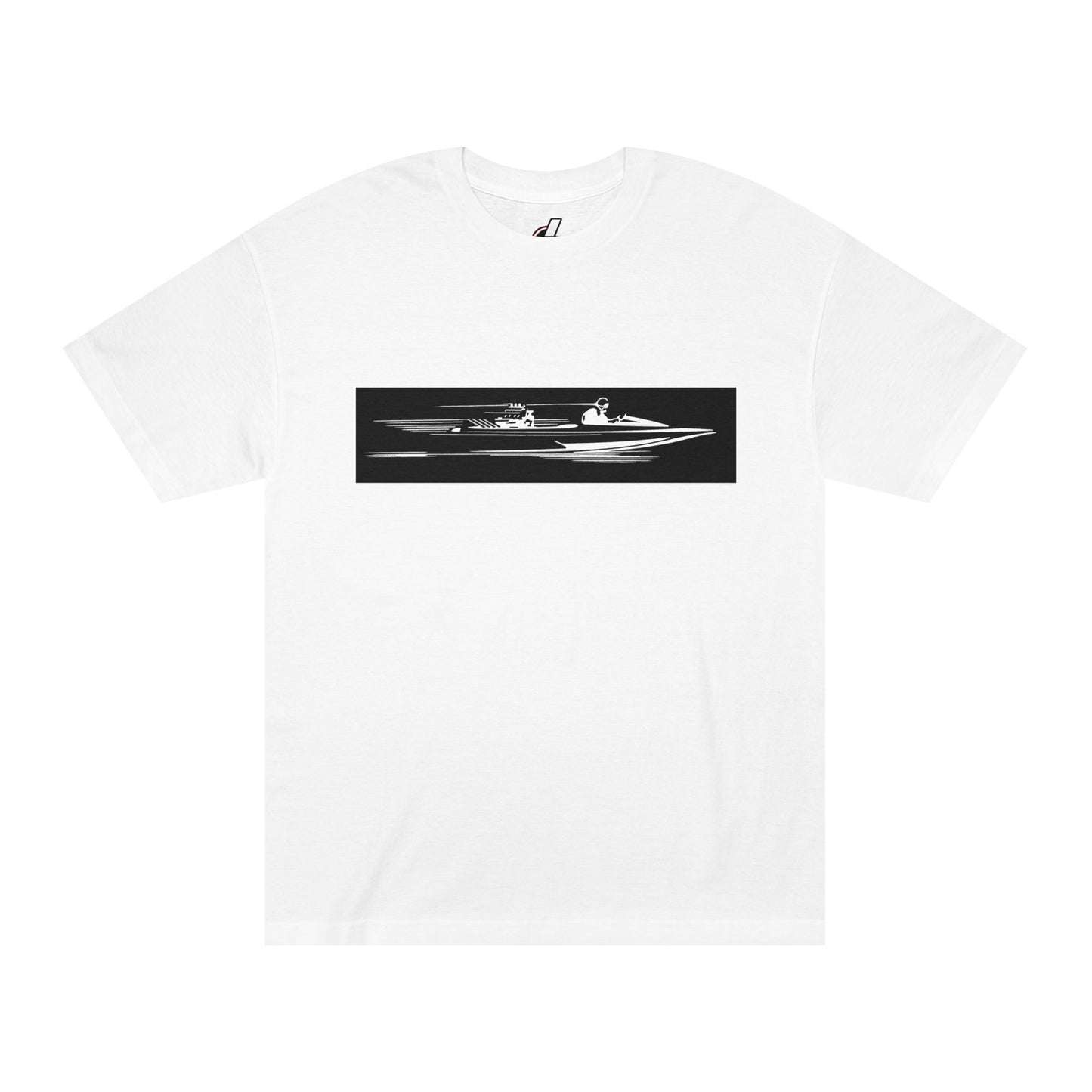 Flat Bottom Drag Boat Tee - The SEA Icon for bonspeed Series T-Shirts