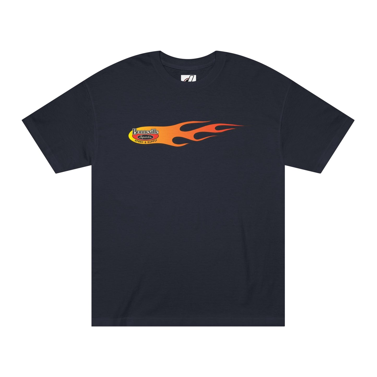 Flame Graphics Reissue Bonneville Speed & Supply Tee, bonspeed Graphic T-Shirt