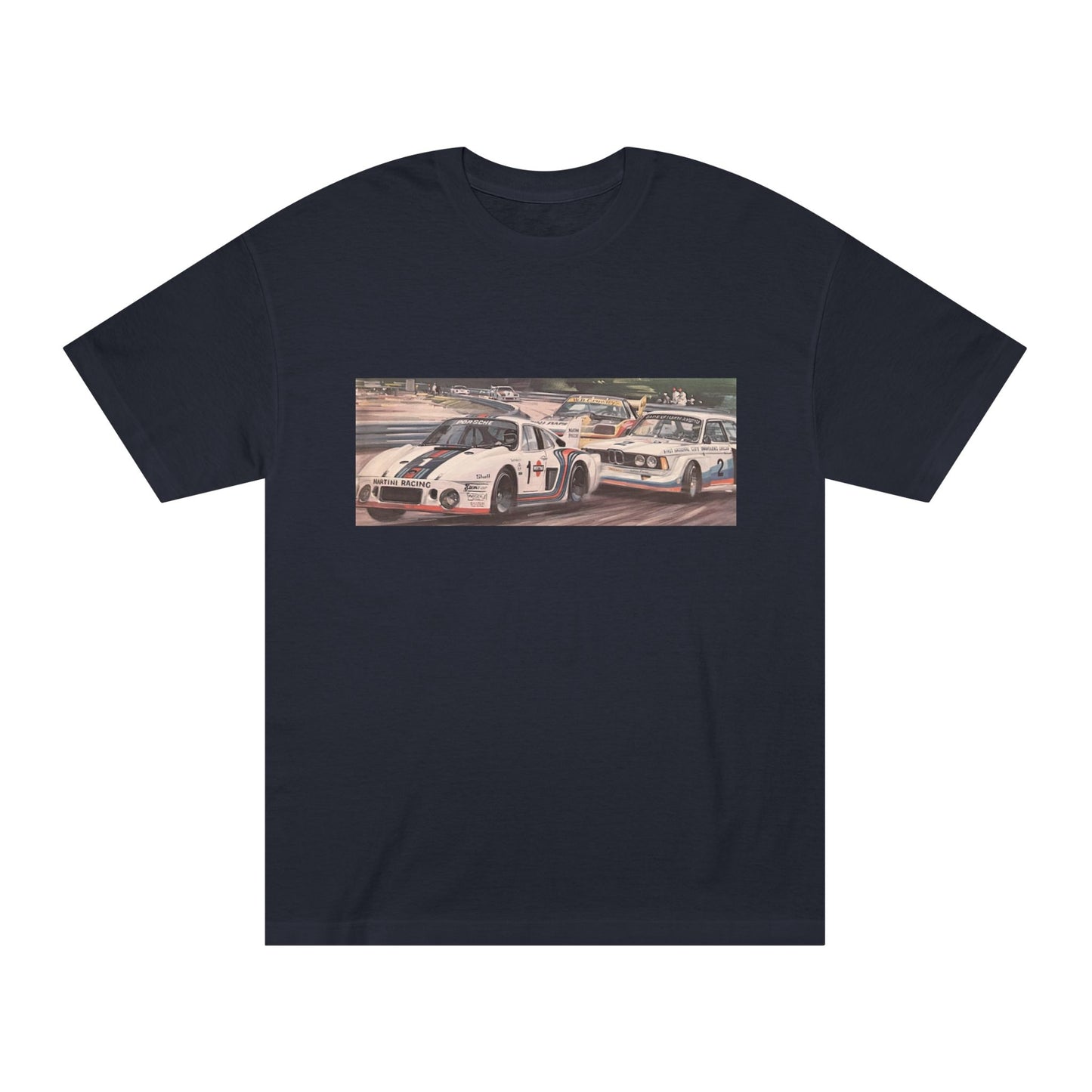 Racing Vibes Trans-Am Classic Tee, Car Racing Gift, Motorsport T-Shirt BLK & WHT