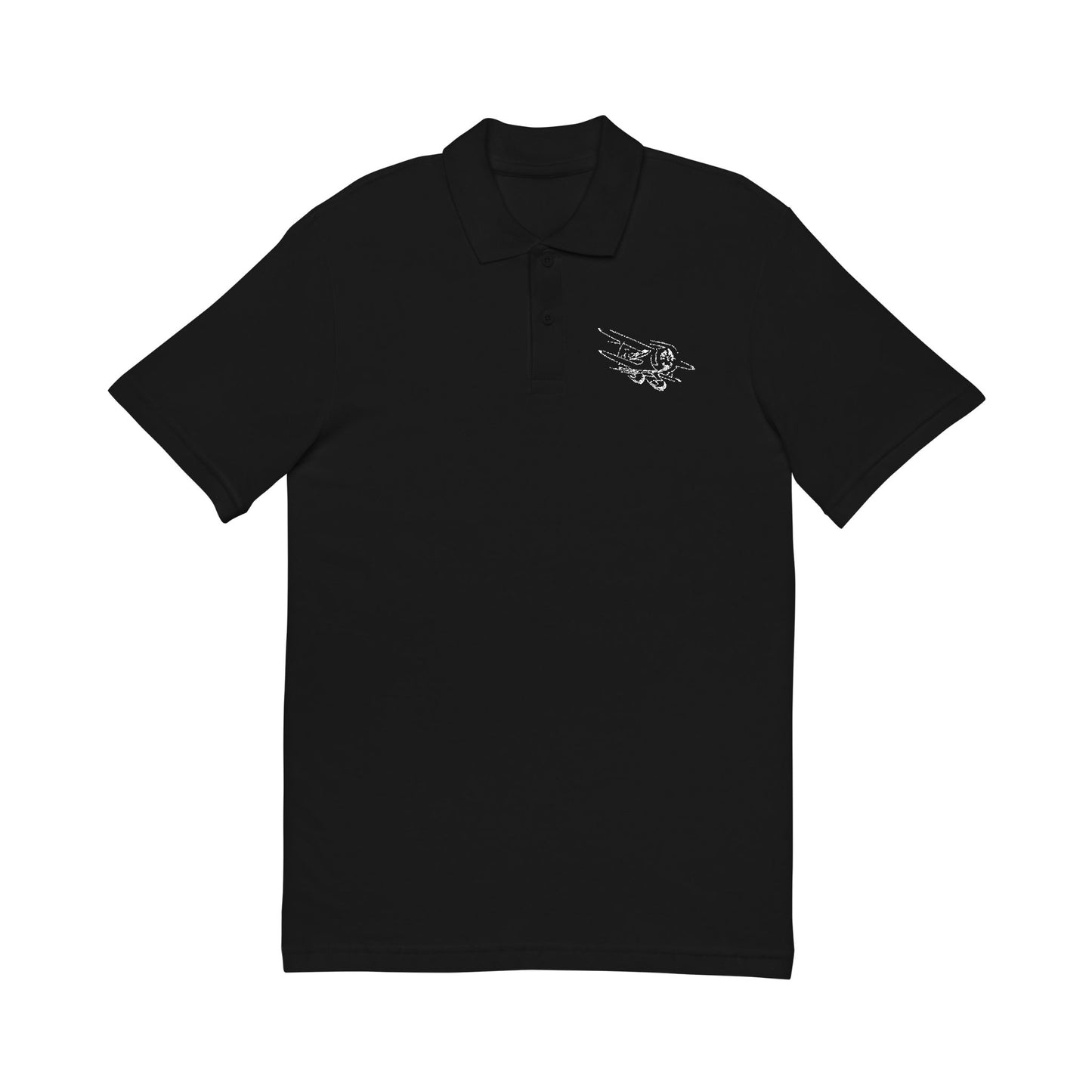 AIR Icon Embroidered Unisex Polo Shirt, Casual Wear, Airplane, Biplane, bonspeed Street Wear