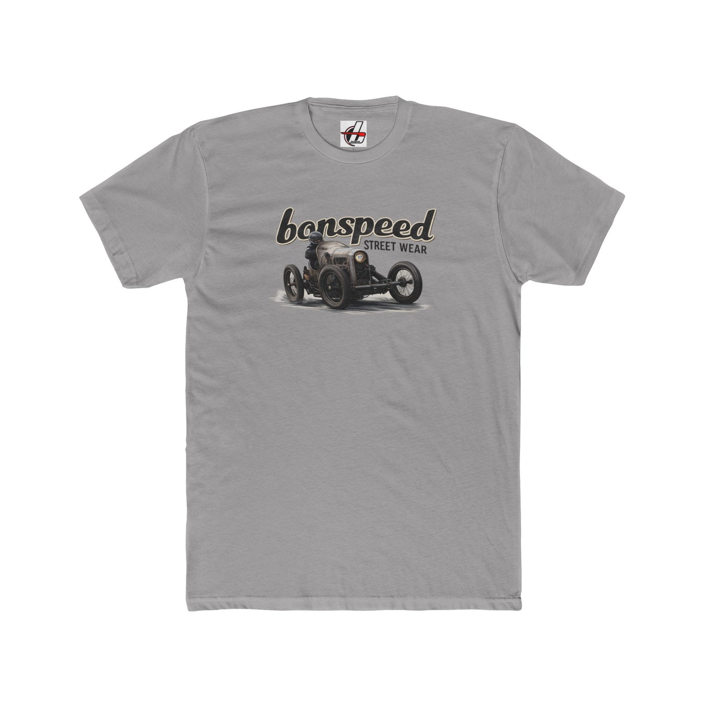 bonspeed Street Wear Vintage Race Car Tee — Sunday and Sideways in a Vintage Racer T-Shirt