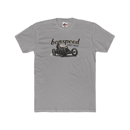 bonspeed Street Wear Vintage Race Car Tee — Sunday and Sideways in a Vintage Racer T-Shirt