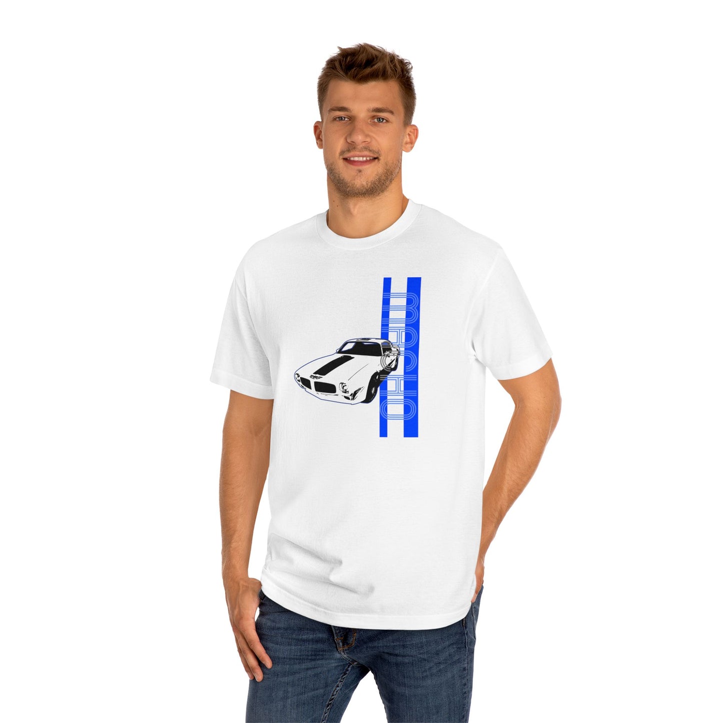 Macho Trans Am Vintage Style Tee, bonspeed Muscle Car T-Shirt, 1970s Style