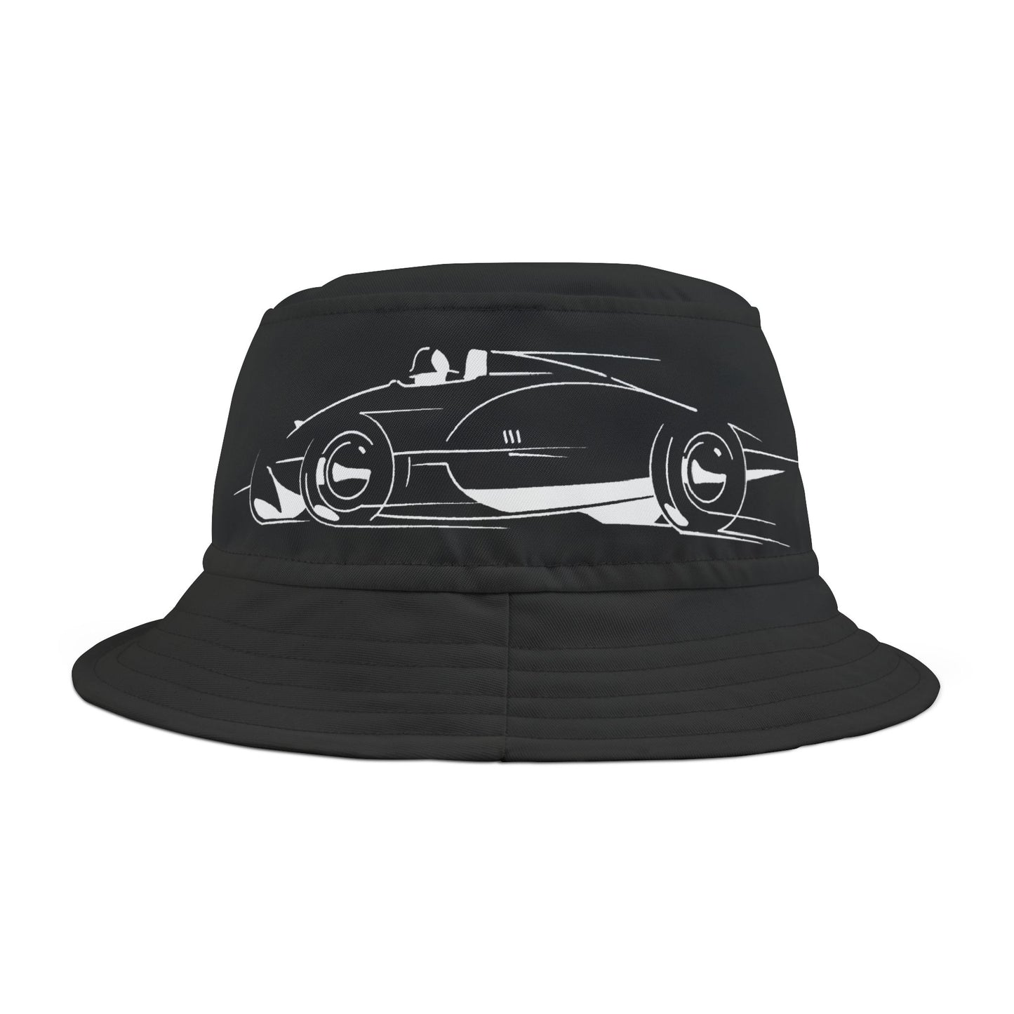 bonspeed Salt Icon Bucket Hat, Underside Print, bonneville bellytank, Automotive