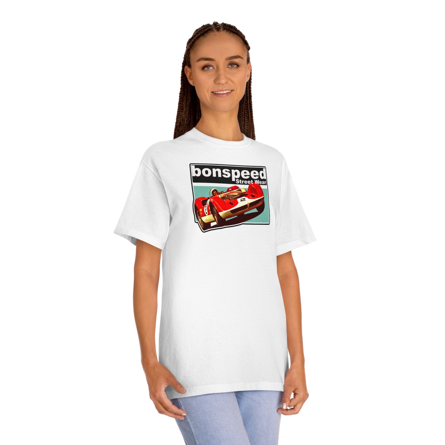 Retro Racing Classic Tee - McLaren Car Graphic Shirt, Perfect for Car Enthusiasts, Casual Wear, Gifts, Streetwear