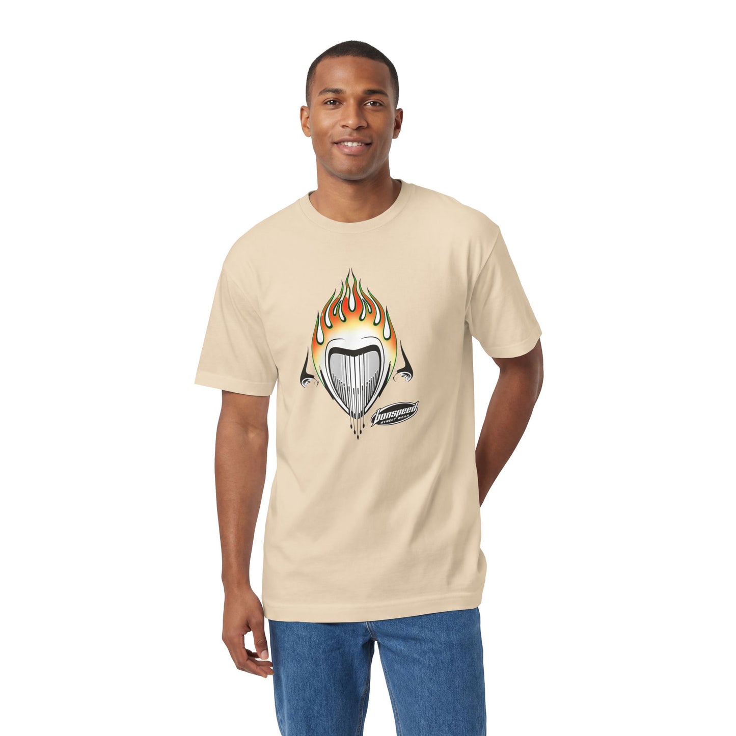 Michael Anthony's Grill on Fire Tee - Hot Rod Roadster T-shirt