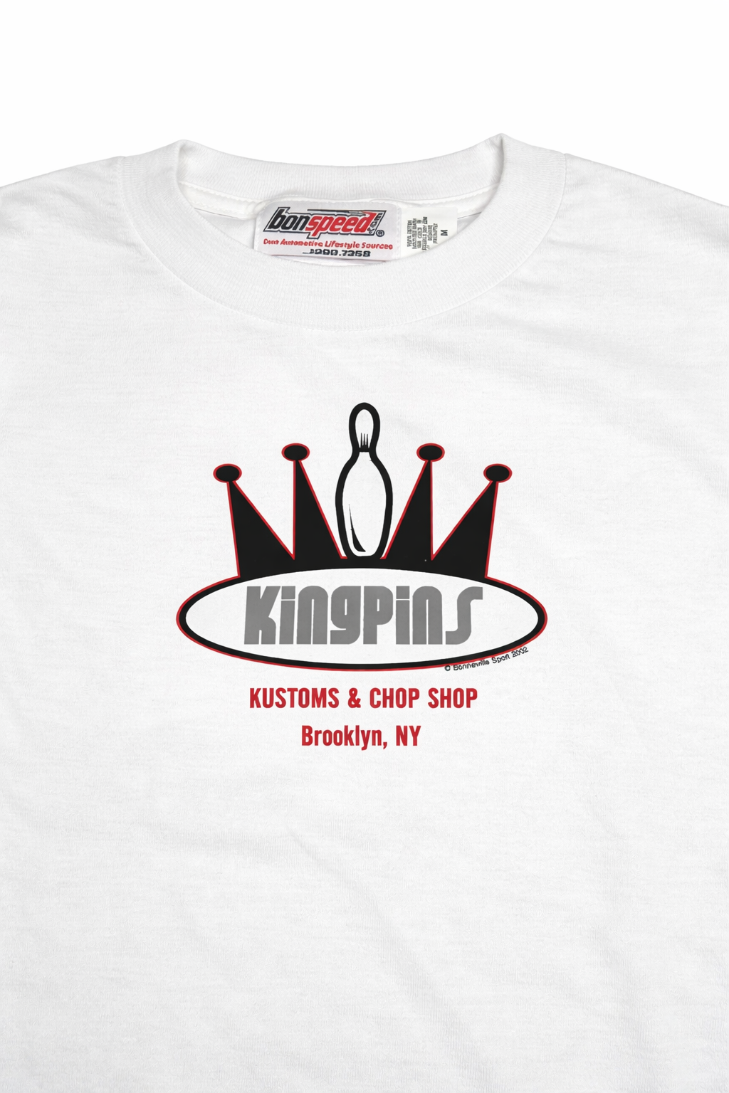 Kingpins Kustom Shop T-Shirt / 2-Sided Print
